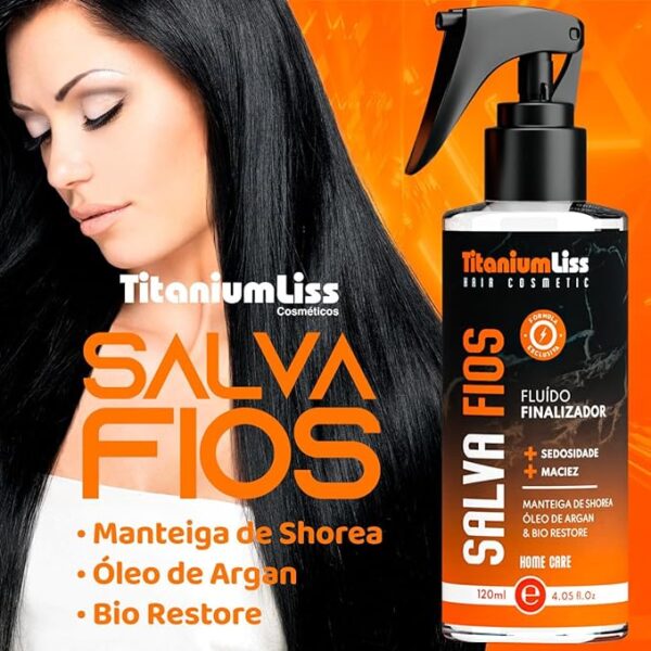 Kit Progressiva Extreme Titanium + BBtx + Salva Fios Fluido Protetor Térmico + Argan - Image 2