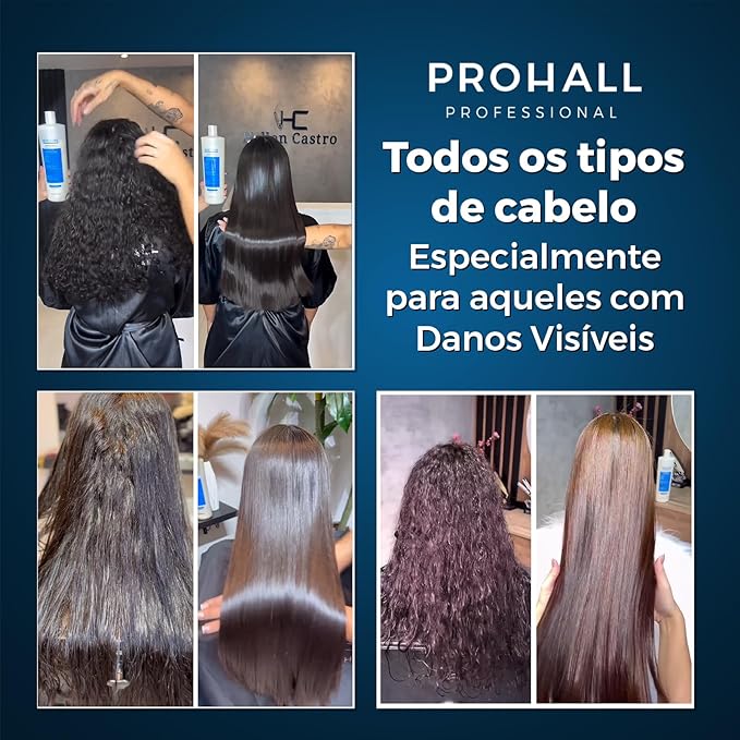 Prohall Select One Progressiva 300Ml Original - Progressiva Sem Formol
